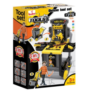Buba Deluxe tool set - Детски комплект с инструменти Куфар